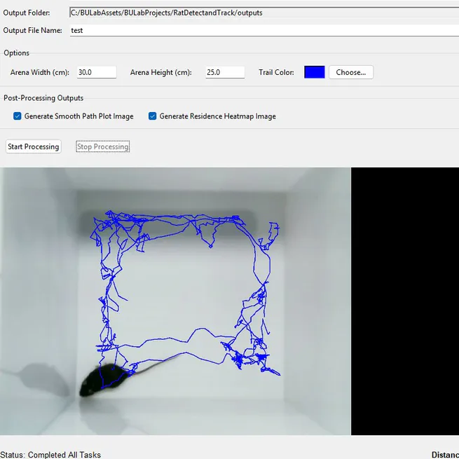 YOLOv8 Real-Time Rat Detection and Tracking