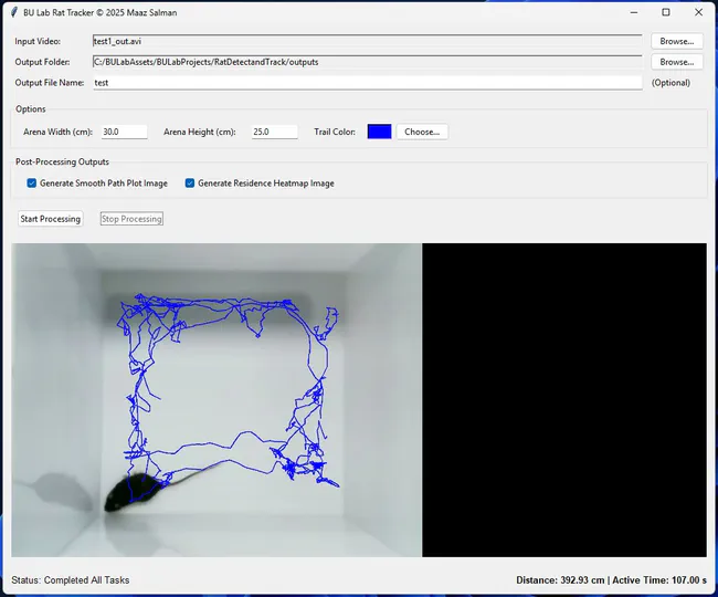 YOLOv8 Real-Time Rat Detection and Tracking